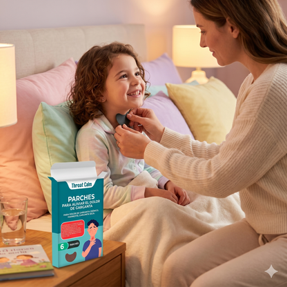 ThroatFix™ – Alivio Instantáneo del Dolor de Garganta, Faringe y Amígdalas