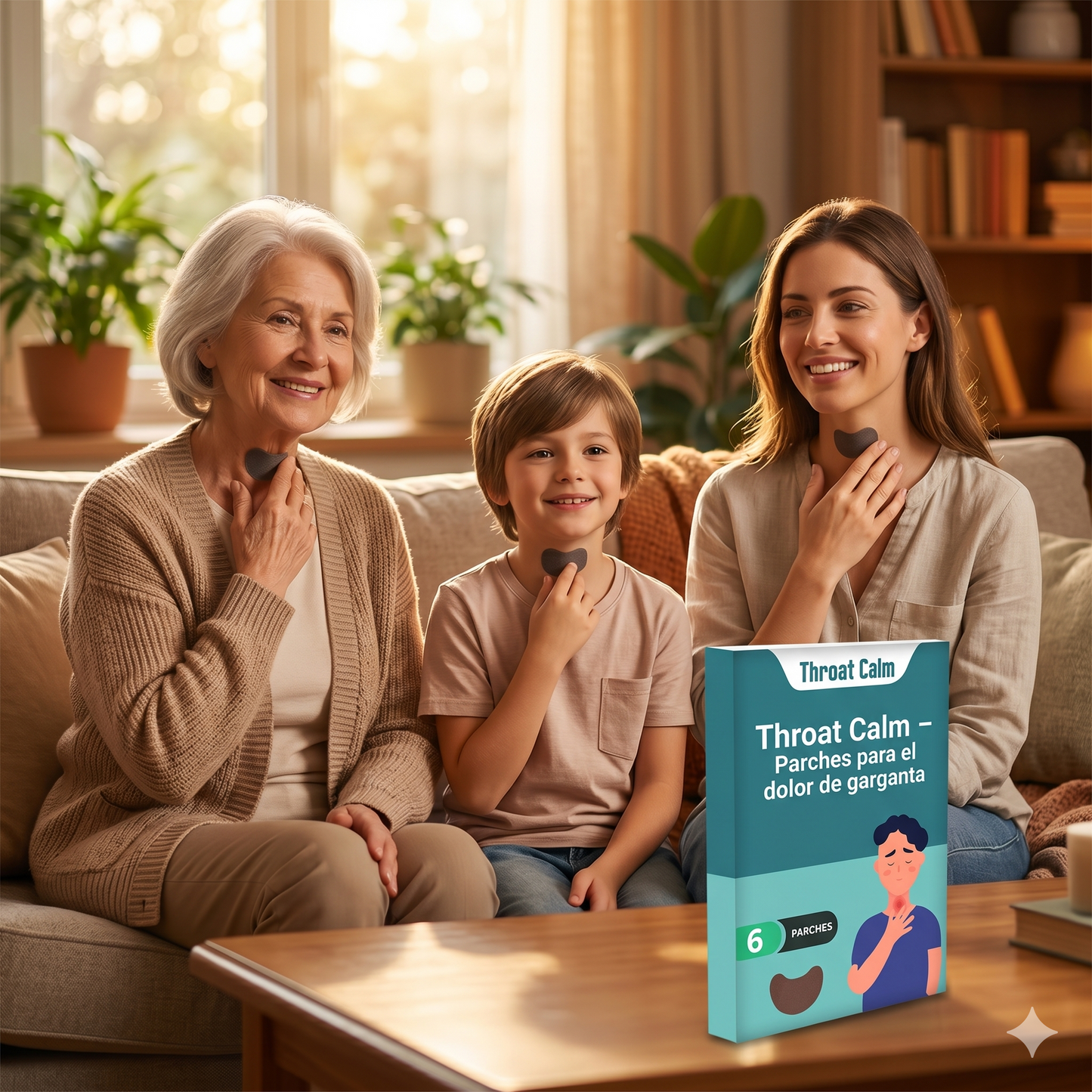 ThroatFix™ – Alivio Instantáneo del Dolor de Garganta, Faringe y Amígdalas